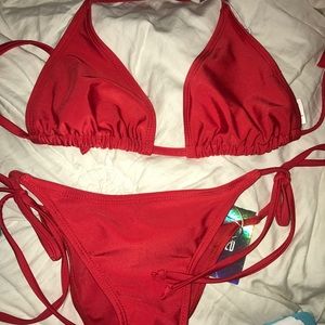 Red bikini Set
